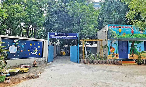 The special school for hearing impaired in Tambaram&nbsp;