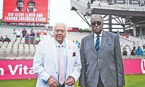 Farokh Engineer bestowed with a rare honour of having a stand named after an Indian cricketer