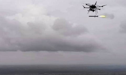 DRDO carries out flight trials of UAV Launched Precision Guided Missile (ULPGM) V3 in the National Open Area Range (NOAR), test range in Kurnool, Andhra Pradesh (PTI)&nbsp;