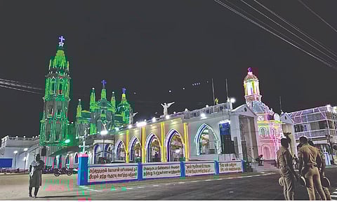 Our Lady of Snows Basilica, Thoothukudi outer view