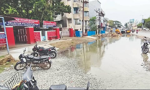 Chennai Citizen Connect: At Selaiyur, even police station is not free from waterlogging