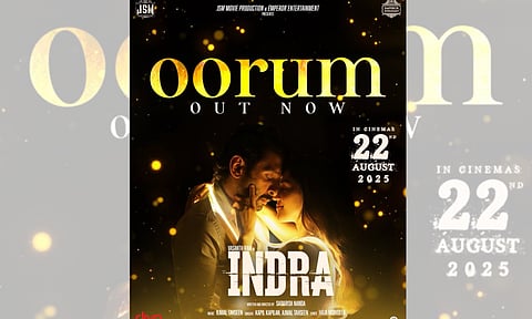 'Indra' releases it first single 'Oorum' (Photo/X@iamvasanthravi)