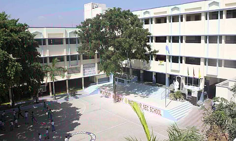 Montfort School, Mylapore campus view (Credit: Montfort School website)