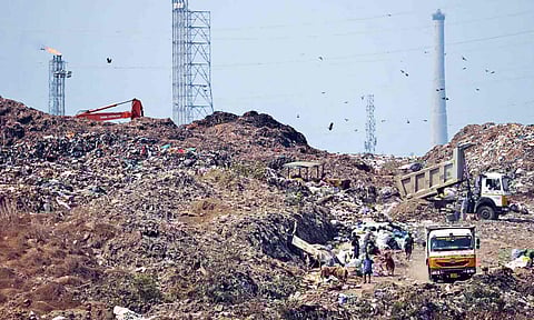 Kodungaiyur dumpyard&nbsp;