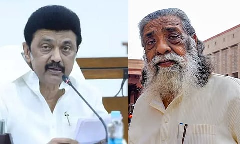 CM Stalin, Shibu Soren (PTI)