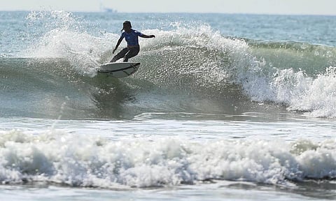 &nbsp;Kamali Moorthy in action