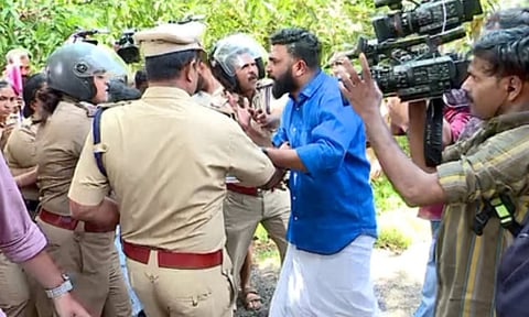 Tension flared up at Kannur University on Wednesday during the union elections (IANS)