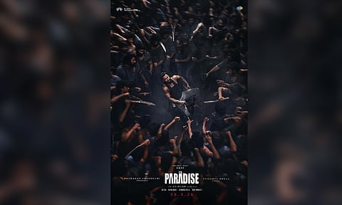 Second poster of Nani from 'The Paradise'