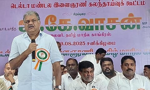TMC president GK Vasan&nbsp;