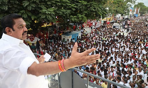 AIADMK general secretary Edappadi K Palaniswami&nbsp;