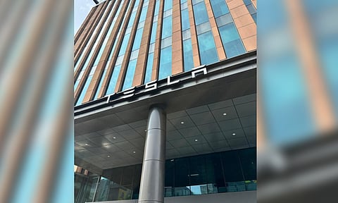 Tesla inaugurates Delhi showroom