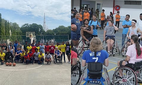 US – India wheelchair basketball exchange held in TN