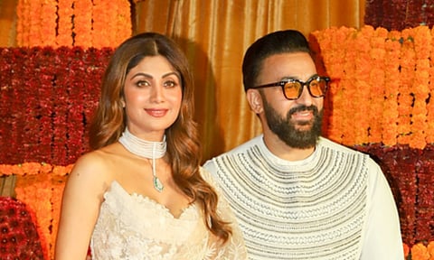 &nbsp;Shilpa Shetty and her husband Raj Kundra (IANS)