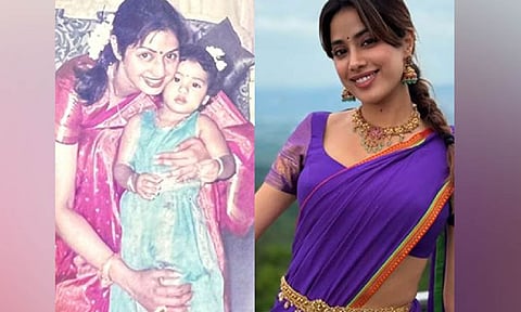 Janhvi Kapoor shares pictures with Sridevi (Photo/Instagram@janhvikapoor)