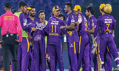 Team New Delhi Tigers (ANI)