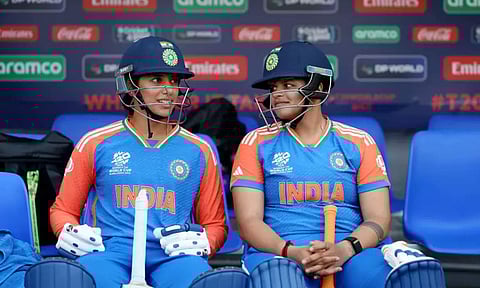 Smriti Mandhana and Shafali Verma (X)&nbsp;
