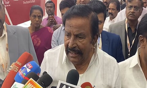 Tamil Nadu Minister K N Nehru (ANI)