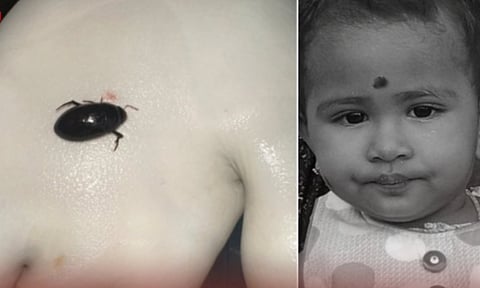 Child dies after beetle enters windpipe (Photo/X@ThanthiTV)