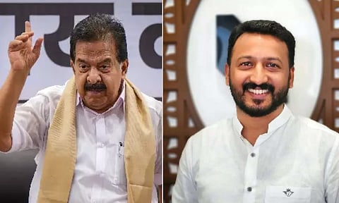 Ramesh Chennithala (Left) and Rahul Mamkootathil