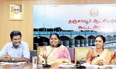 Collector Priyanka chairing grievance meet on Friday&nbsp;