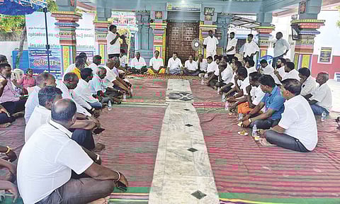 Representatives from 25 fishing villages attended Saturday’s meeting