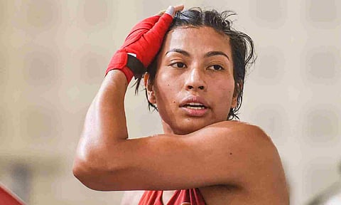 &nbsp;Indian Boxer Lovlina Borgohain (PTI)