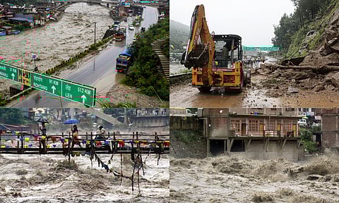 Rains batter Himachal Pradesh (PTI)