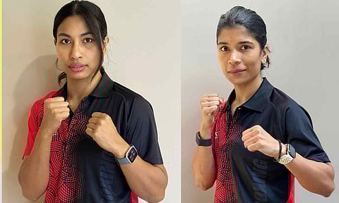 Lovlina Borgohain; Nikhat Zareen&nbsp;