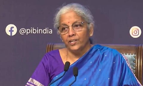 Finance minister Nirmala Sitharaman&nbsp;