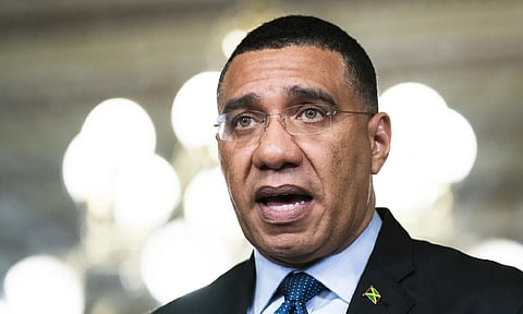 Jamaican Prime Minister Andrew Holness