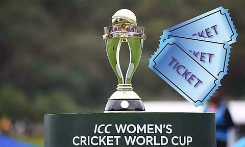 Women’s ODI World Cup tickets tickets priced from Rs 100
