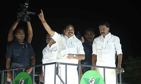 AIADMK general secretary and Leader of Opposition Edappadi K Palaniswami&nbsp;