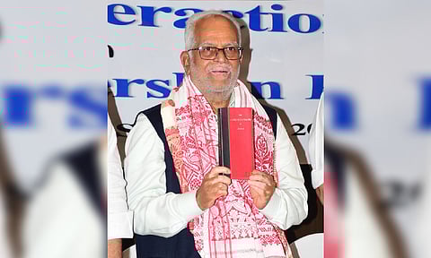 INDIA bloc candidate B. Sudershan Reddy&nbsp;