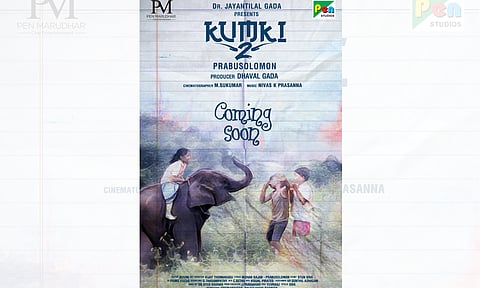 Kumki 2 poster (Photo/X@shrutihaasan)