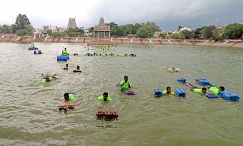 Chennai targets 7,500 volunteers for flood rescue training (PTI)