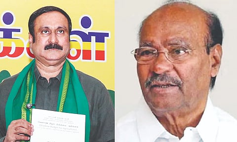 Anbumani Ramadoss, S Ramadoss (L-R)