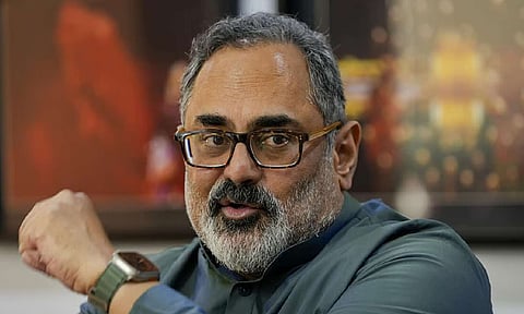 former Union Minister Rajeev Chandrasekhar (PTI)