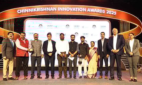 Still from the 14th edition of the CavinKare-MMA ChinniKrishnan Innovation Awards (Image/Instagram)