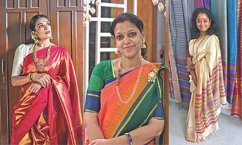 L to R: Nandhitha Ramesh, Deepa Rekha Srivatsan, Rema Kumar