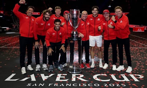Taylor Fritz took down Alexander Zverev to clinch the Laver Cup for Team World (IANS)