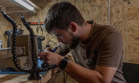 To protect soldiers, Ukraine uses remote-controlled vehicles for dangerous missions (AP)