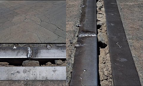 Creaking joints at Vandalur railway gate flyover