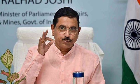 Union Minister Pralhad Joshi (PTI)&nbsp;