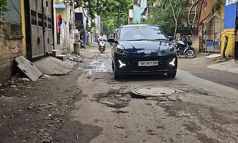 Residents of Taramani's rundown Pillayar Kovil Street urge for permanent solution from civic body