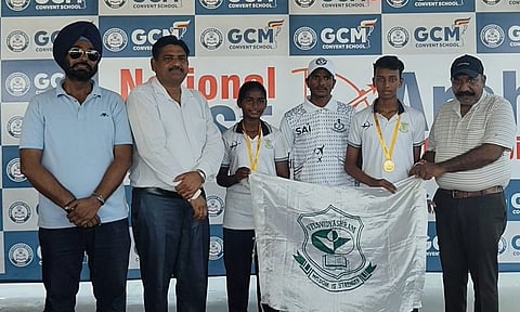 2 Chennai school students bag gold at CBSE national archery contest