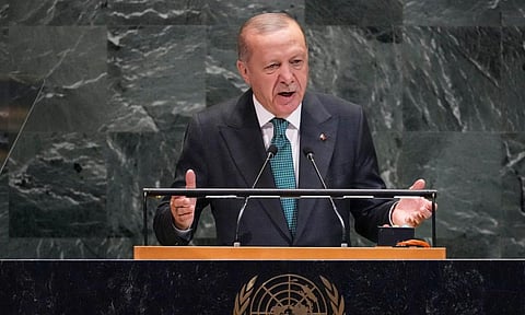 Turkish President Tayyip Erdogan (AP)