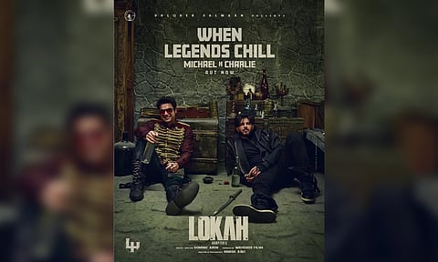 Tovino Thomas and Dulquer Salmaan&nbsp; (Photo: Instagram/@wayfarermstarfilmsme)