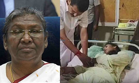 Anguished over tragic loss of lives in stampede-like incident in Tamil Nadu: President Murmu&nbsp;