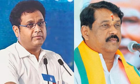 TRB Rajaa, Nainar Nagenthran (L-R)