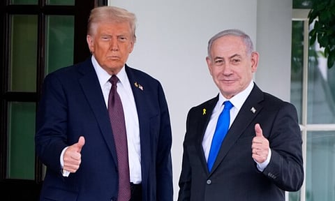 Trump, Netanyahu (AP)